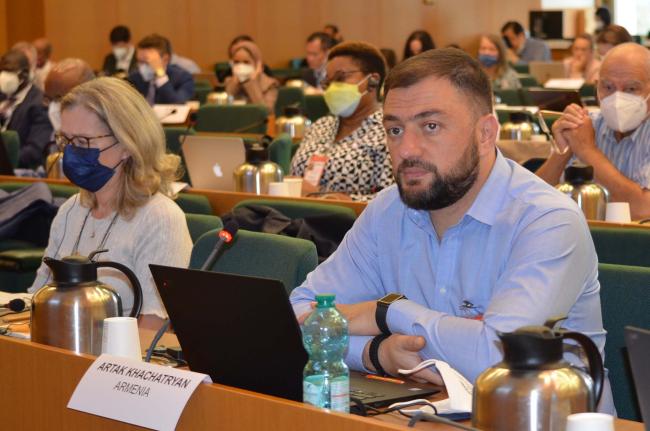 POPRC member Artak Khachatryan, Armenia- 30Sep2022 - Photo
