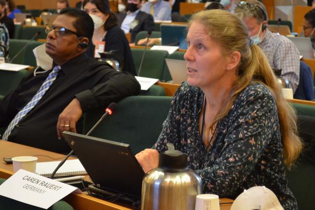 POPRC member Caren Rauert, Germany - POPRC-18 - 26Sep2022 - Photo
