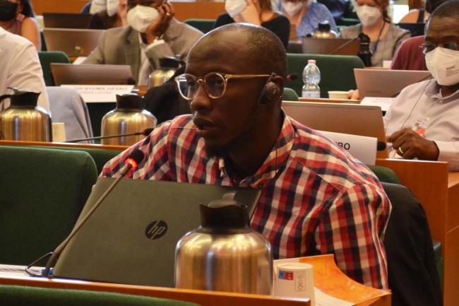 POPRC member Lamin Jaiteh, the Gambia - POPRC-18 - 27Sep2022 - Photo
