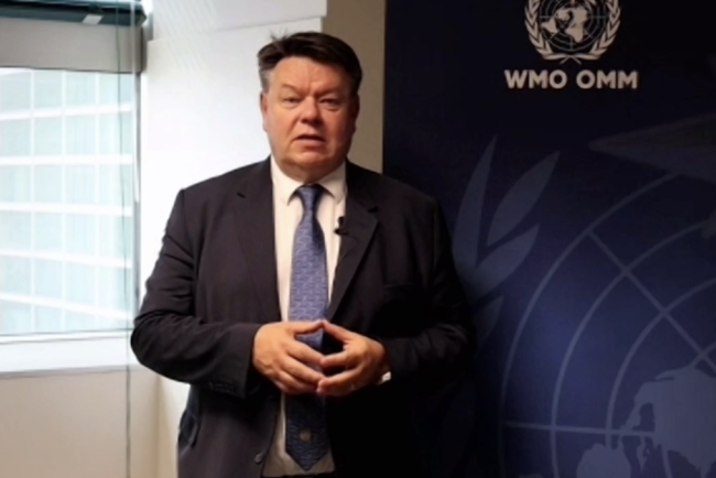 Petteri Taalas, Secretary-General, World Meteorological Organisation (WMO)