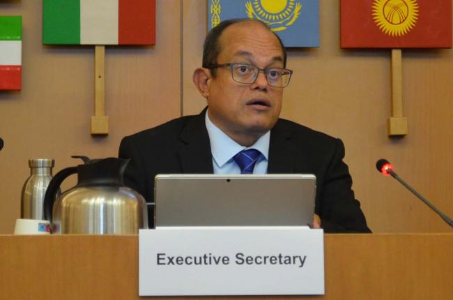 Rolph Payet, Executive Secretary of the Basel, Rotterdam and Stockholm Conventions - POPRC-18 - 26Sep2022 - Photo
