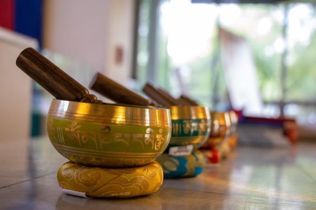 Tibetan singing bowls