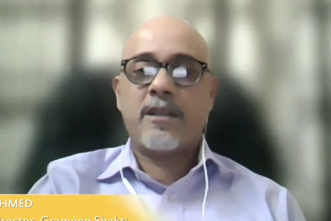 Sohel Ahmed, Managing Director, Grameen Shakti