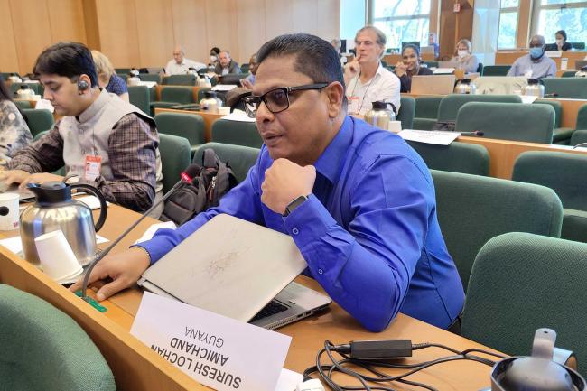 Suresh Lochan Amichand, Guyana  - CRC-18 - 22Sep 2022 - Photo