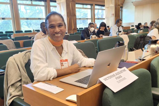 Victorine Augustine Pinas, Suriname