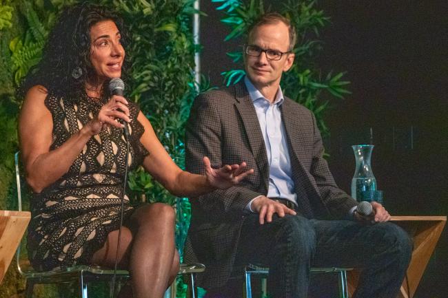 Zenia Tata and Jon Creyts