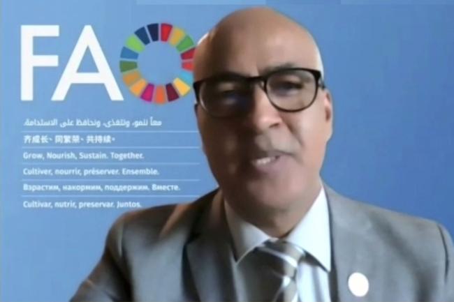 Zitouni Ould-Dada, Deputy Director, Office of Climate Change, Biodiversity and Environment, FAO.