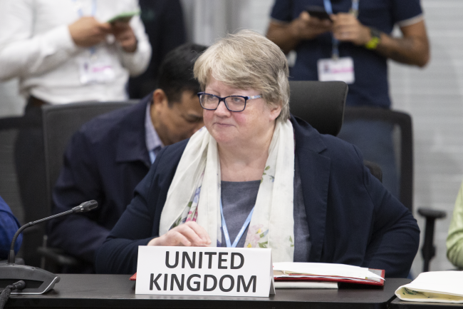 Thérèse Coffey, Secretary of State for Environment, Food and Rural Affairs, UK