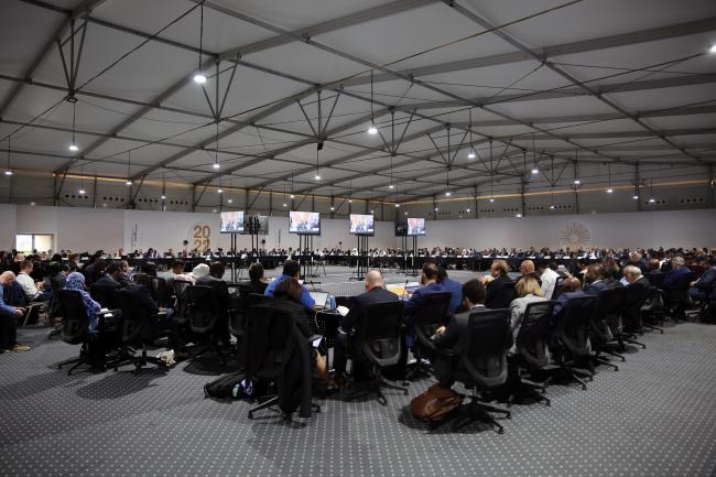View of the room during the 5th High-Level Ministerial Dialogue on Climate Finance