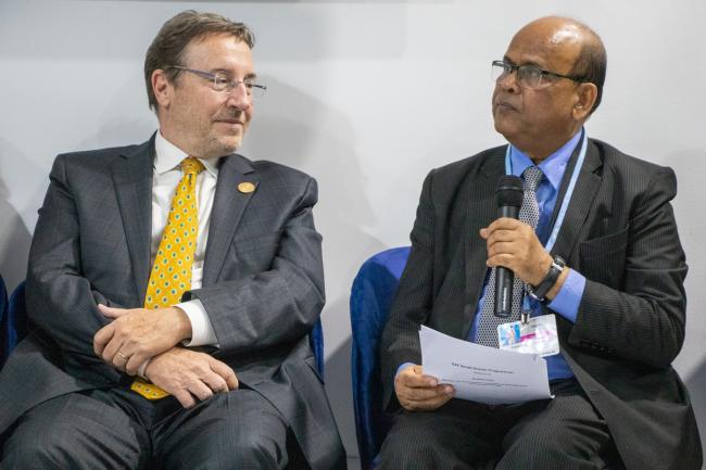 Achim Steiner and Datakarran Goburdhun