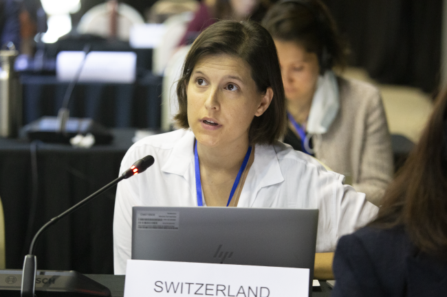 Amanda Finder, Switzerland