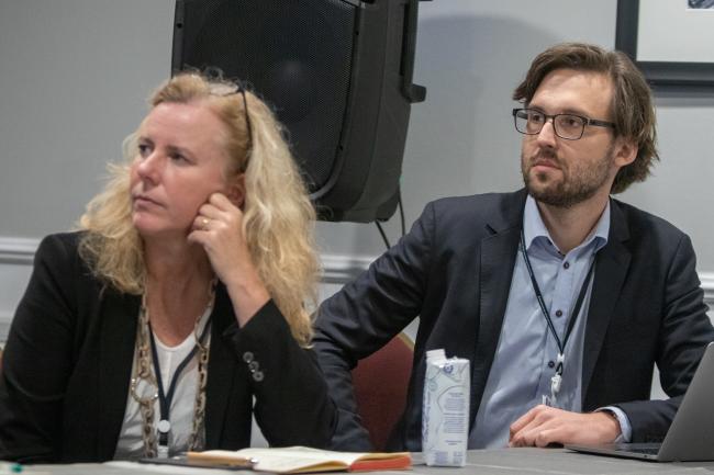 Andrea Voigt and Alex Hillbrand