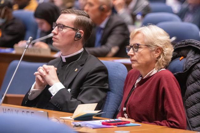 Andrew Taylor and Cecilia Zucchi, Holy See