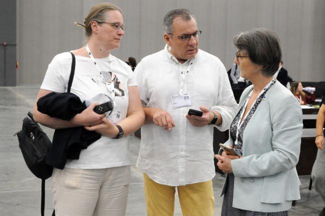 Anke Gerbeth and Thomas Gerbeth, IPCI, and Fanny Reyre Menard, CSFI