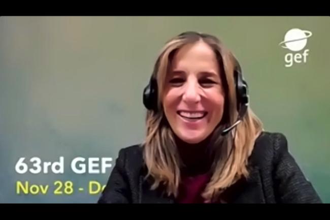 Avril Benchimol Domínguez, GEF Secretariat