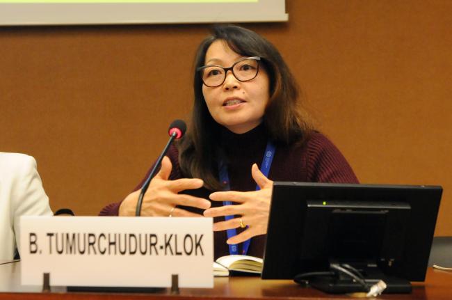Bolormaa Tumurchudur-Klok, ILO