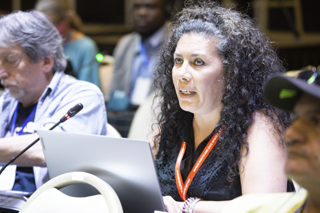 Carmen Cristina Capriles Flores, Women Engage for a Common Future -INC-1-Plastic-29Nov-Photo