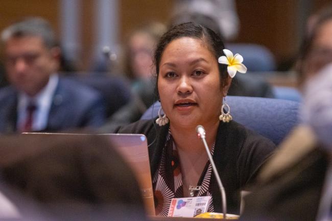 Chandra Marie Ledgesog, Micronesia