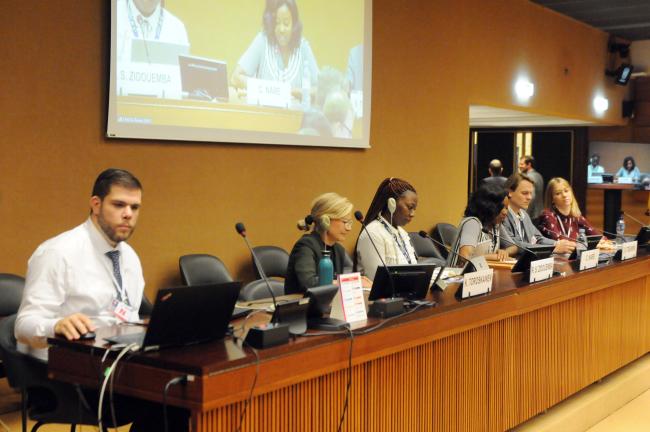 The dais during the session on ESIA Policy Diagnostics from Exploration to Mine Closure