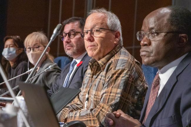 Dais of MOP 34