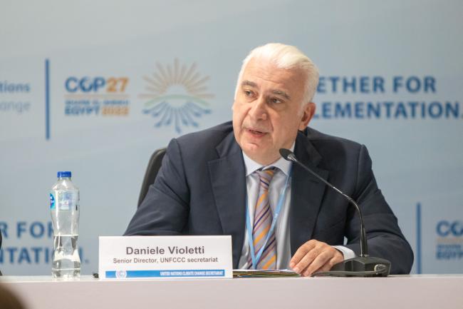 Daniele Violetti, UNFCCC Secretariat