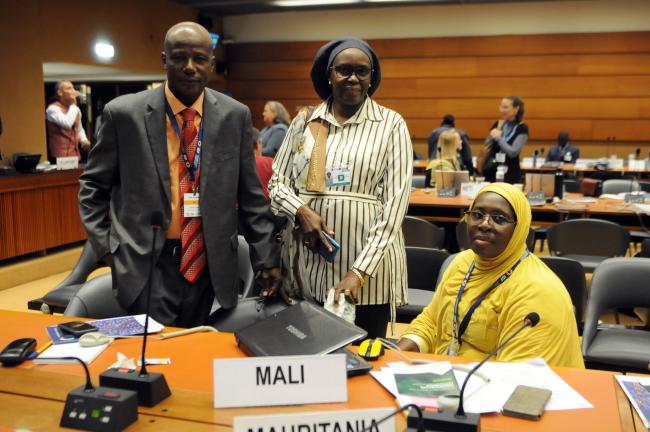 Delegates from Mali