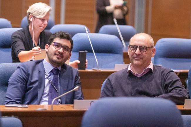 Diego Montes Ferro, Colombia, and Alain Wilmart, Belgium