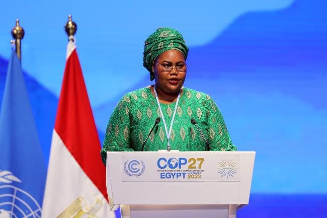 Josephine Napwon Cosmos Ngoya, Minister of Environment and Forestry, South Sudan