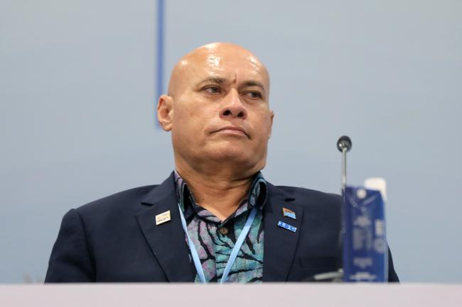 Seve Paeniu, Minister of Finance, Tuvalu