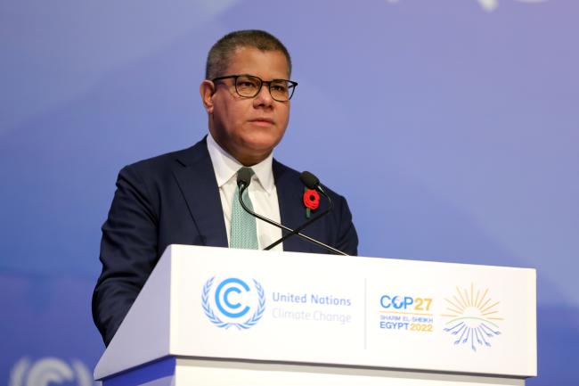 COP26 President Alok Sharma