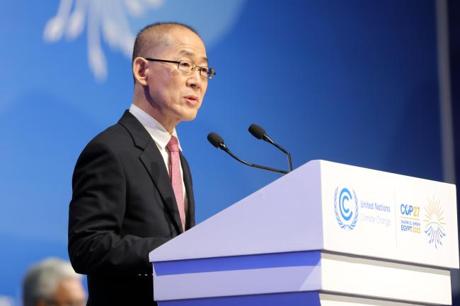 IPCC Chair Hoesung Lee