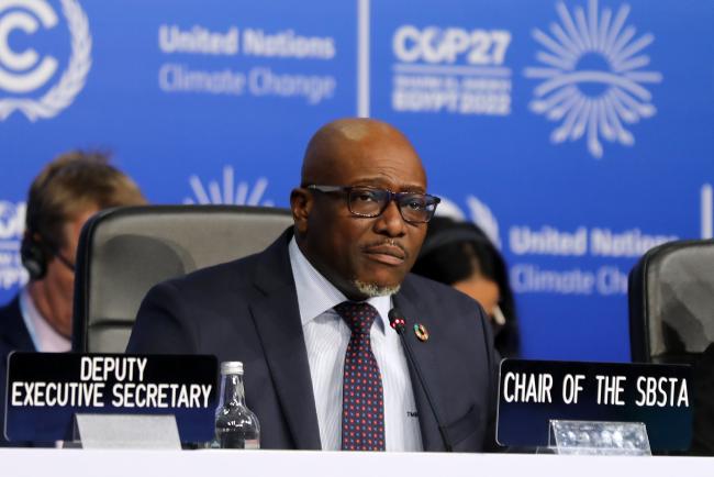Tosi Mpanu Mpanu, SBSTA Chair