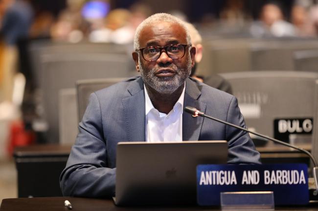 Conrod Hunte, Antigua and Barbuda
