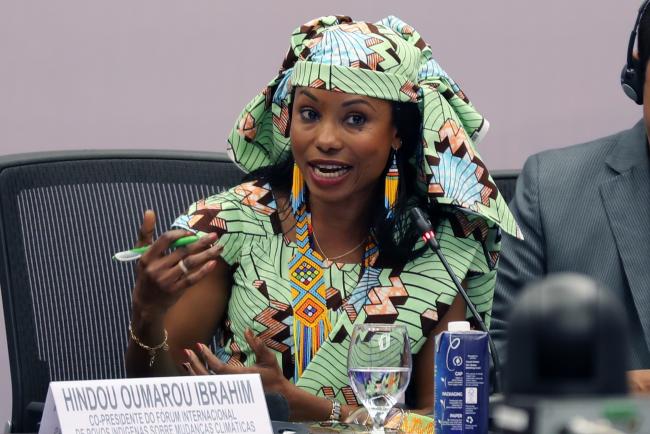 Hindou Oumarou Ibrahim, Co-Chair, International Indigenous Peoples Forum on Climate Change (IIPFCC)