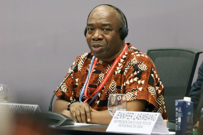 Legborsi Saro Pyagbara, Representative of the Indigenous Peoples of Africa