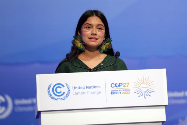 Helena Gualinga, Environmental Activist