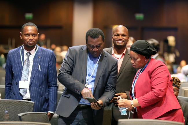 Delegates from the Democratic Republic of Congo