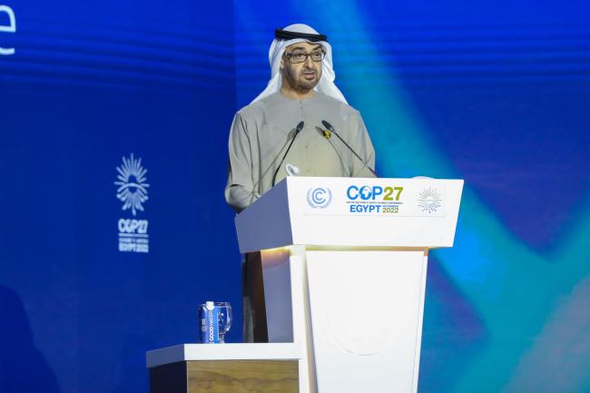 Mohammed bin Zayed Al Nahyan, President of the United Arab Emirates