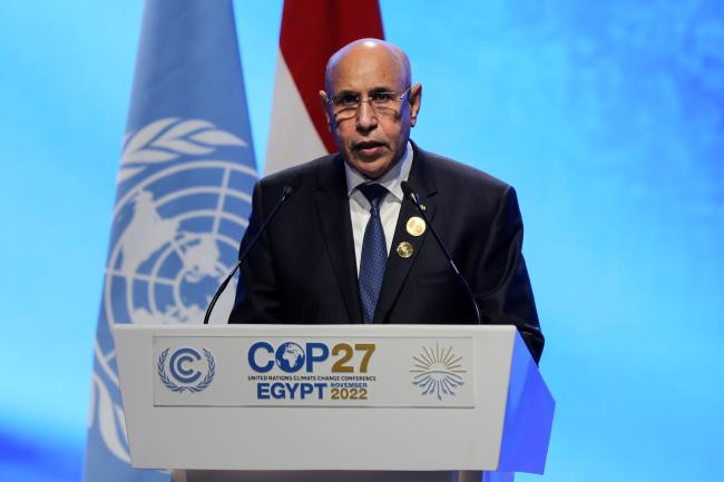 Mohamed Cheikh El Ghazouani, President of Mauritania