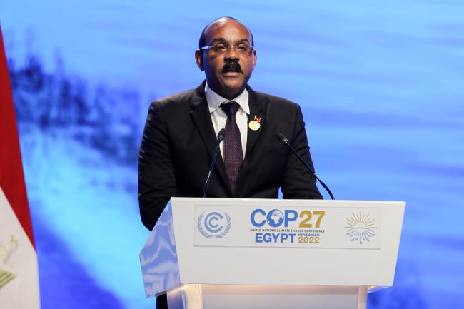 Gaston Browne, Prime Minister of Antigua and Barbuda