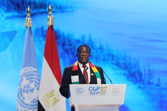 Emmerson Mnangagwa, President of Zimbabwe