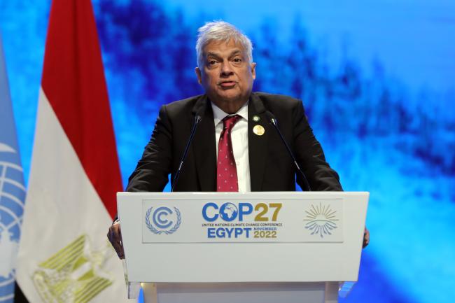Ranil Wickremesinghe, President of Sri Lanka