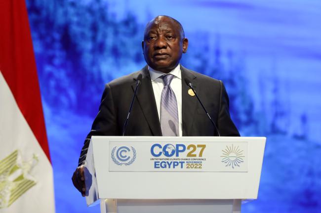 Matamela Ramaphosa, President of South Africa