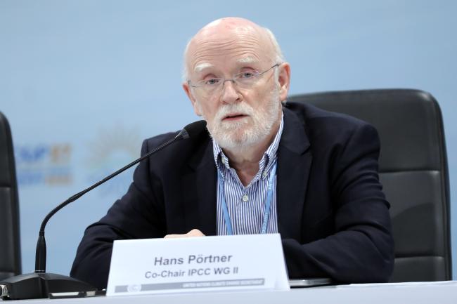 Hans-Otto Pörtner, Co-Chair, IPCC WGII