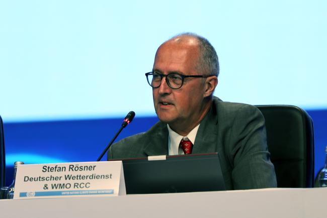 Stefan Rösner, Deutscher Wetterdienst and WMO