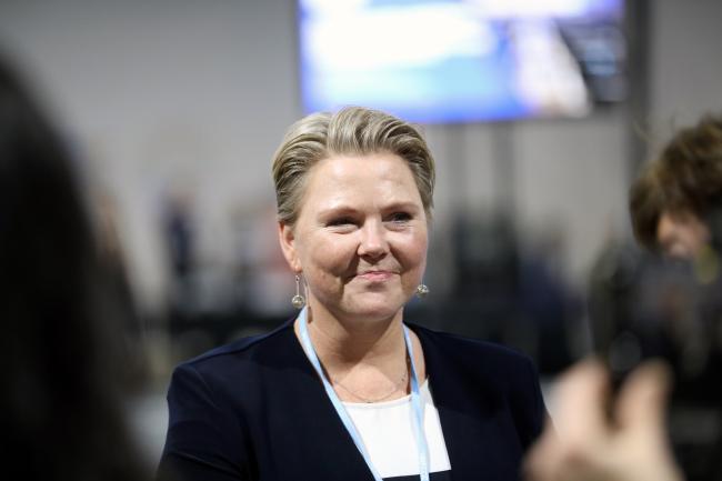 Anne Beathe Tvinnereim, Minister of International Development, Norway