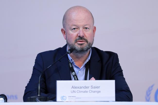 Alexander Saier, UN Climate Change Secretariat