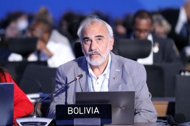   Diego Pacheco, Bolivia
