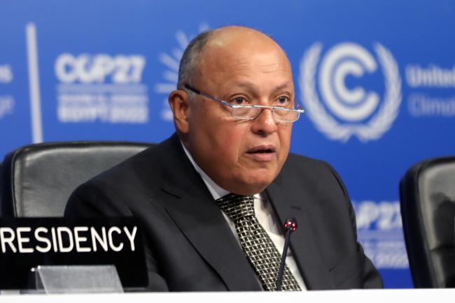 COP 27 President Sameh Shoukry
