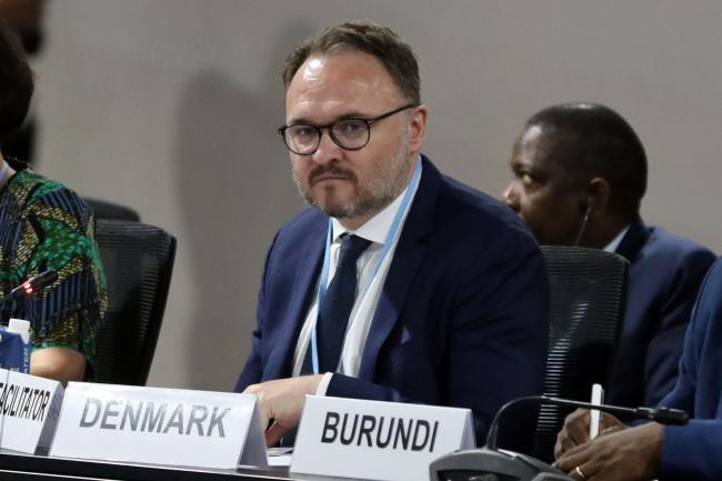 Dan Jannik Jørgensen, Minister of Climate and Energy and Public Utilities, Denmark